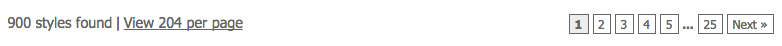 Pagination example